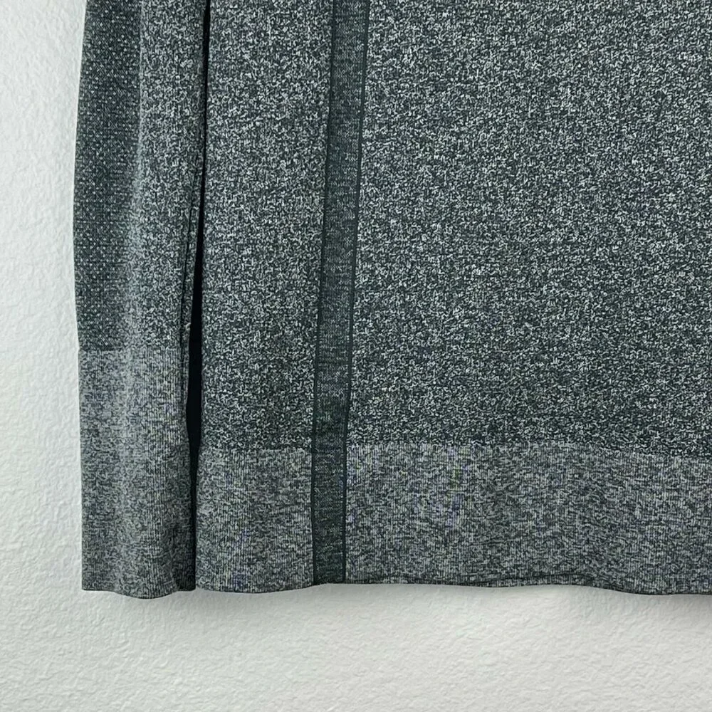Under Armour Sweatshirt Women's Size S Threadborne HeatGear Hoodie Athletic Gray - Picture 6 of 8